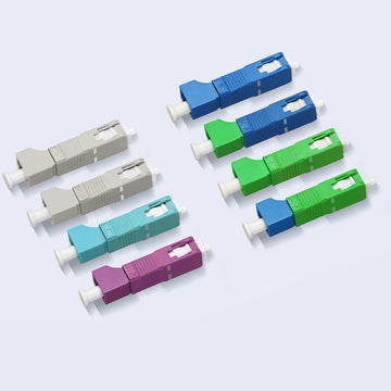 LC Female to SC Male Simplex Single Mode Fiber Optic Adapter